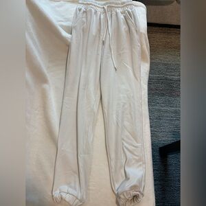 Amazon Essentials White Track Pants